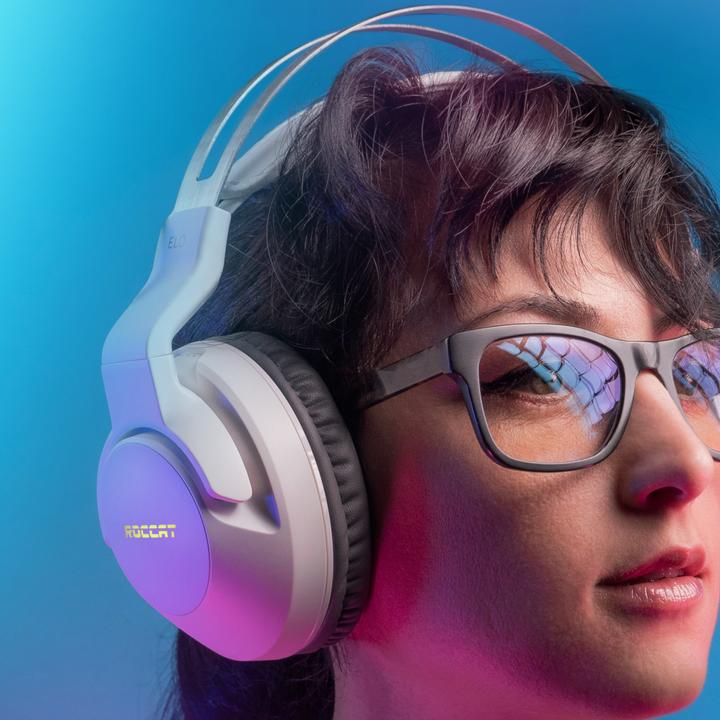 Image du produit Roccat Elo 7.1 Air écouteurs sans fil | Blanc (Sans fil)