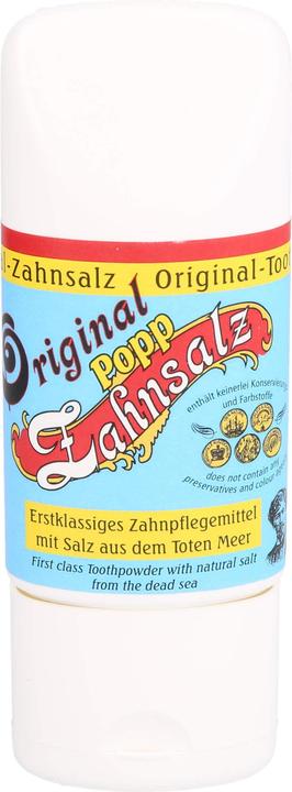 De-Elg Original Popp Zahnsalz, 50 g Salz