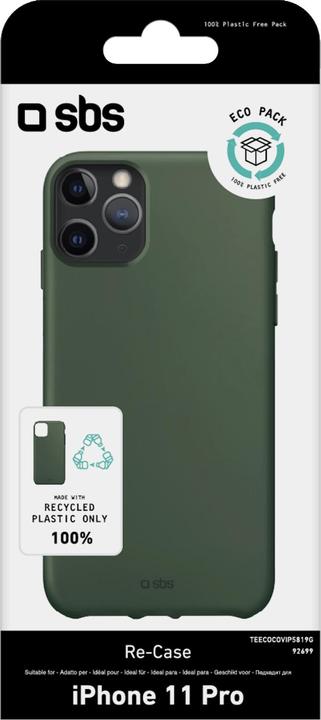 Immagine prodotto SBS Copertura in plastica riciclata (Apple iPhone 11 Pro)