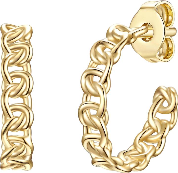 Produktbild Glanzstücke München Damen Sterling Silber gelbgold - 24455 (Sterling Silber)
