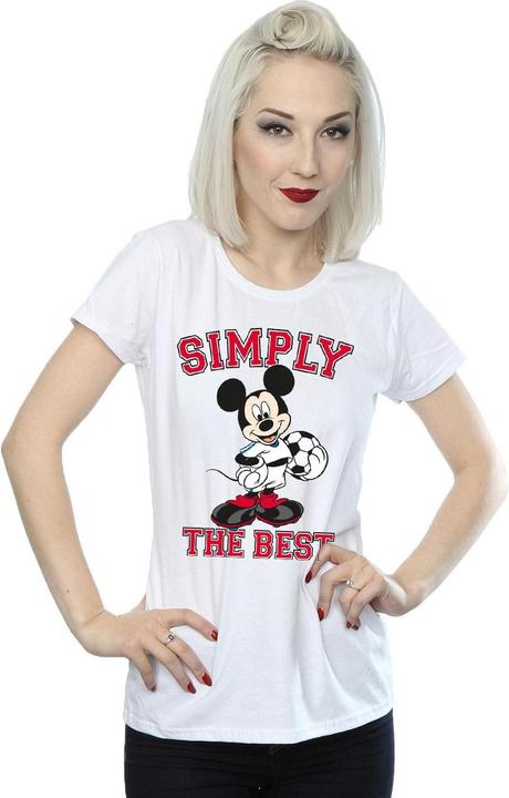 Immagine prodotto Disney Mickey Mouse Simply The Best Maglietta Donna (XL)