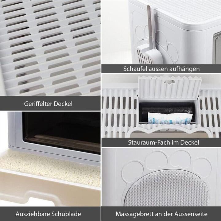 Produktbild Hermex Haubentoilette (Katzenklo geschlossen)