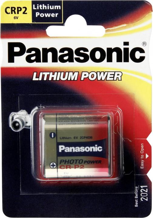 Immagine prodotto Panasonic Foto Litio CRP2 (1 pz., CRP2, 1600 mAh)