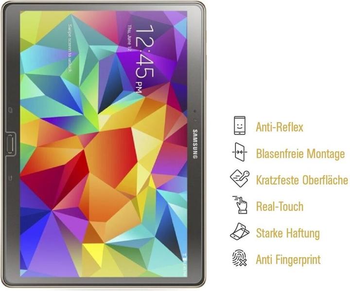 Produktbild Protectorking 6x Panzerfolie Anti-Shock matt entspiegelt (6 Stück, Galaxy Tab S 10.5)