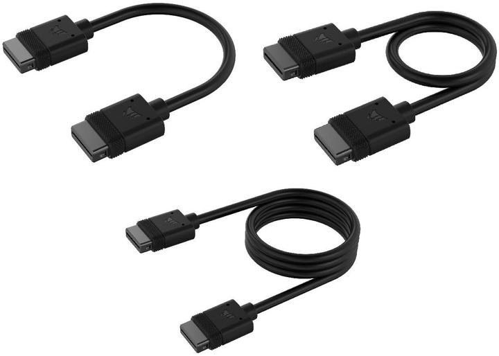 Corsair iCUE LINK Cable Kit with Straight connectors, Black