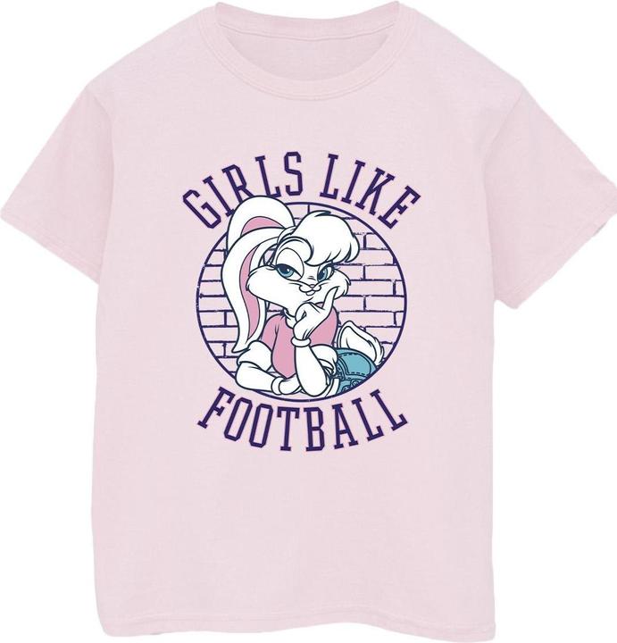 Produktbild Looney Tunes Lola Bunny Girls Like Football TShirt (S)