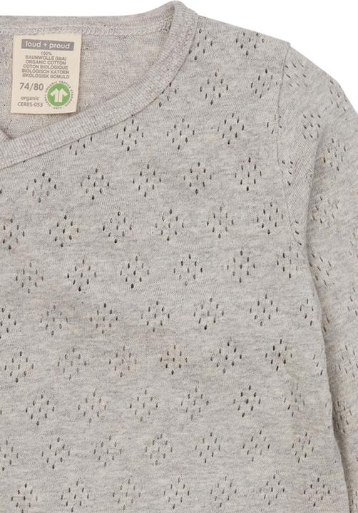 Produktbild loud + proud Wickeljacke Jacquard Strick (86)