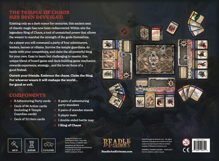 Actual product image Beadle & Grimm´s Ring of Chaos Table Top Role Playing Game Board Game Platinum Edition *English Version* (English)