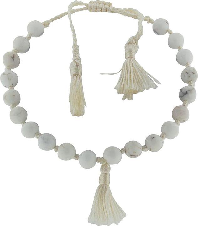 Produktbild Leyda Armband Quaste (22 cm, Seide, Stein)