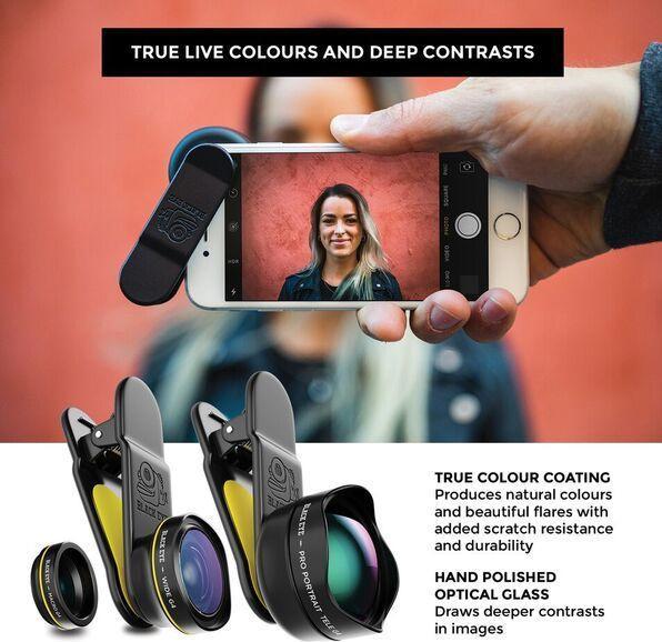 Produktbild Black Eye Travel Kit G4 Objektiv