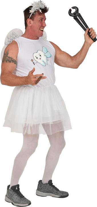Actual product image Widmann Tooth Fairy Dress With Tutu, Wings, Headdress (M/L)