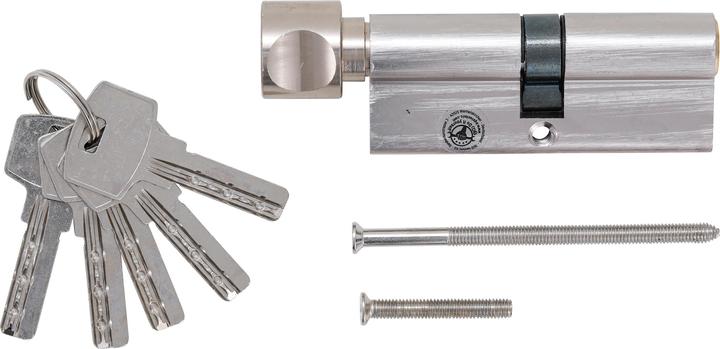 Actual product image BGS Security Cylinder Lock | with Rotary Knob | 80 mm (Cylinder key)
