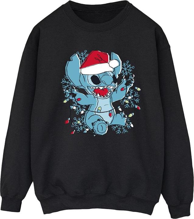 Produktbild Disney Lilo And Stitch Christmas Lights Sketch Sweatshirt (XL)