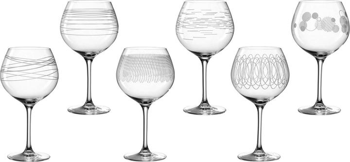 Image du produit Leonardo Casella (63 cl, 6 Verres, Verres à vin blanc, Verres à vin rouge)