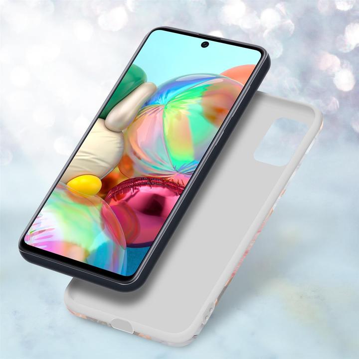 Produktbild Cadorabo IMD TPU Bunter Marmor Cover (Samsung Galaxy A51 5G)