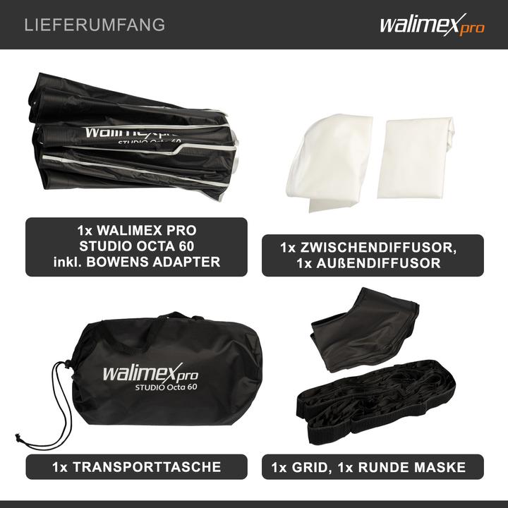 Immagine prodotto Walimex pro Studio Octa 60 (Soft box, 60 cm)