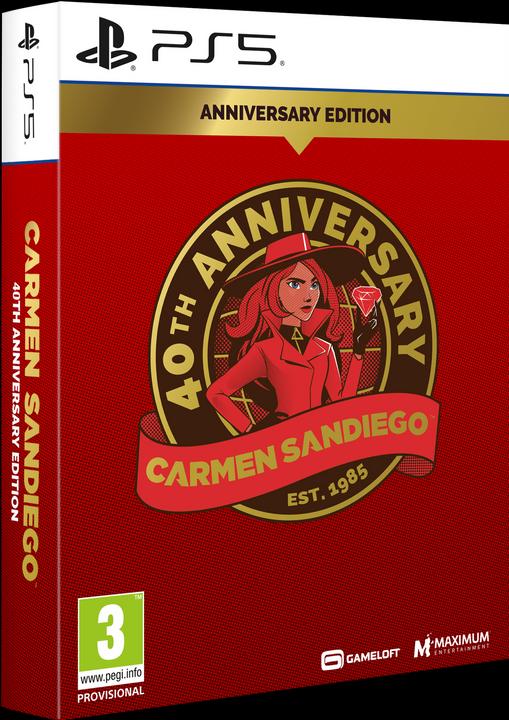 Actual product image Maximum Games Carmen Sandiego 40th Anniversary Edition (PS5)