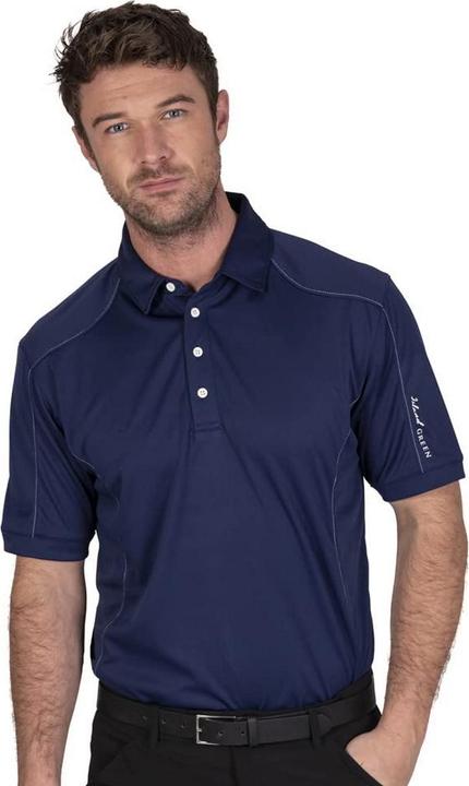 Immagine prodotto Island Green Polo da golf da uomo con impunture (S)