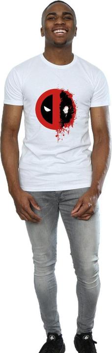 Produktbild Deadpool Split Splat Logo TShirt (M)