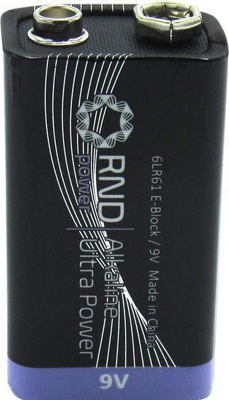 Actual product image RND Primary battery (10 pcs., E Block, 500 mAh)