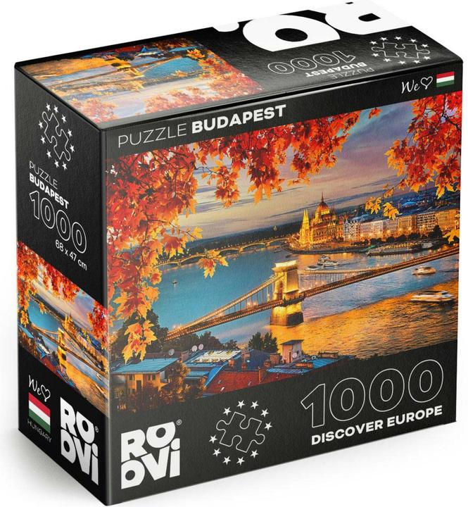Actual product image D-Toys Puzzle 1000 pieces - Budapest, Hungary (1000 pieces)