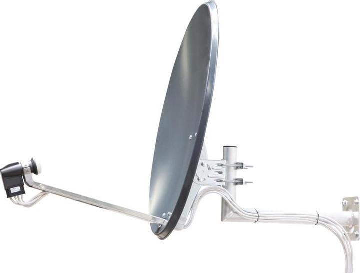 Actual product image Telestar SAT offset antenna, steel beige, Ý 80cm (Parabolic antenna)