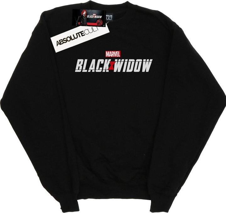 Produktbild Black Widow Movie Logo Sweatshirt Jungen (152, 158)