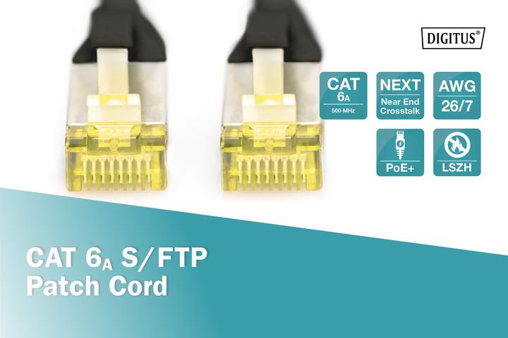 Produktbild Digitus Netzwerkkabel (S/FTP, CAT6a, 1 m)