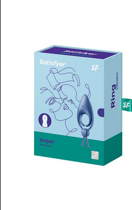 Actual product image Satisfyer Sniper Vibrating Cock Ring