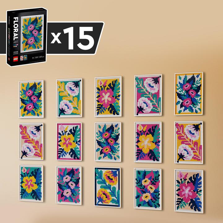 Produktbild LEGO Blumenkunst (31207, LEGO Seltene Sets)