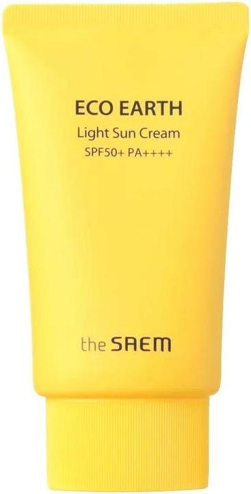 Produktbild The Saem Light sunscreen SPF 50+ Eco Earth (Light Sun Cream) 50 g (Sonnencreme, SPF 50+, 50 ml)