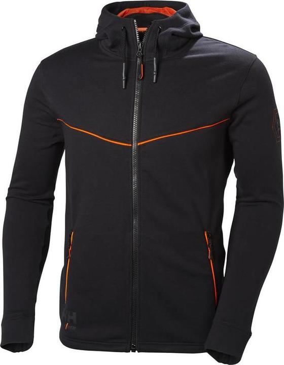 Actual product image Helly Hansen HH Chelsea Evolution Hoodie 79197 black L (L)