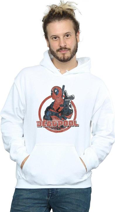 Produktbild Deadpool Gun Finger Kapuzenpullover (XL)