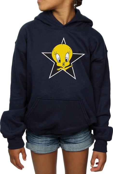 Produktbild Looney Tunes Tweety Pie Star Kapuzenpullover Mädchen (140, 146)