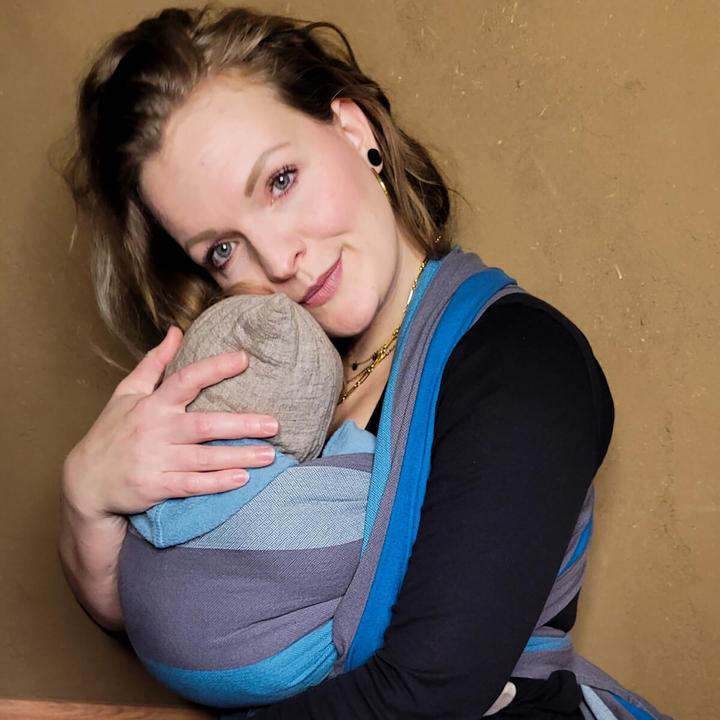Image du produit Hoppediz Echarpe de portage tissée pour bébé (5.40 m)