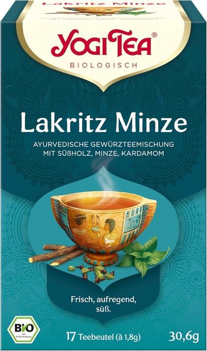 Produktbild Yogi Tea V! Lakritz Minze (einzeln kuvertiert) (30.60 g)