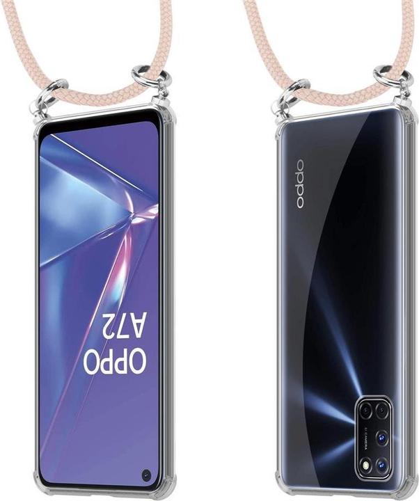 Produktbild Cadorabo TPU Handy Kette SILBER Cover