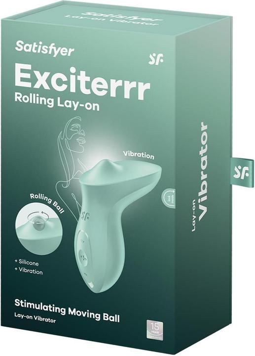 Immagine prodotto Satisfyer Exciterrr | 12,5 cm | vibratore da appoggio | stimolazione clitoridea | stimolatore mobile