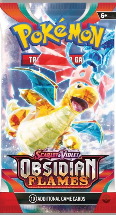 Image du produit Pokémon Sachet Booster Cramoisi & Pourpre (Allemand, Pack de boosters)