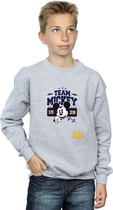 Actual product image Disney Boys Mickey Mouse Team Mickey Sweatshirt (140, 146)