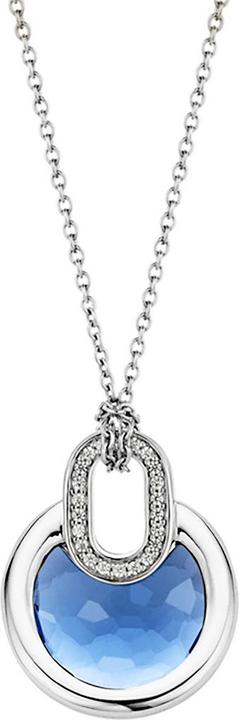 Image du produit Ti Sento Milano Collier avec cristal bleu foncé 3887DB/42 (Argent sterling 925, 45 cm)
