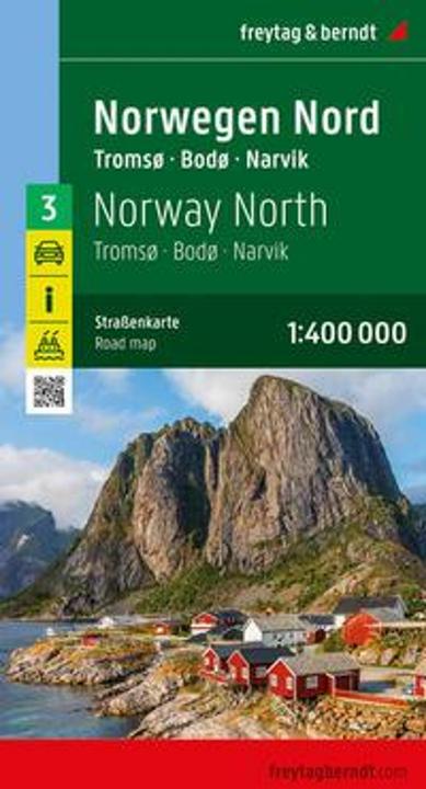 Produktbild Norwegen Nord, Strassenkarte 1:400.000, freytag & berndt
