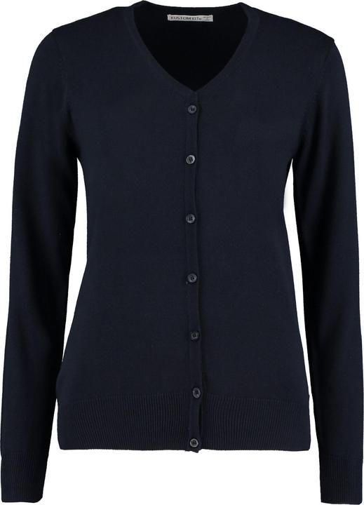 Kustom Kit Arundel Strickjacke VAusschnitt Langärmlig