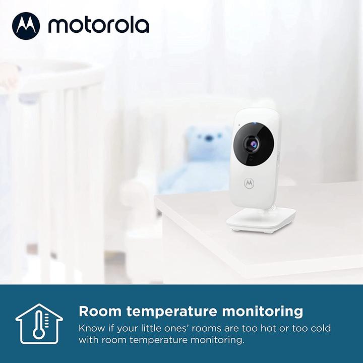 Image du produit Motorola Babyphone vidéo VM482 (Vidéo et audio, 300 m)