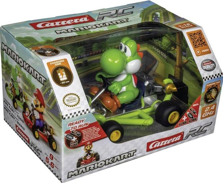 Actual product image Carrera RC 2.4GHz Mario Kart - Pipe Kart, Yoshi
