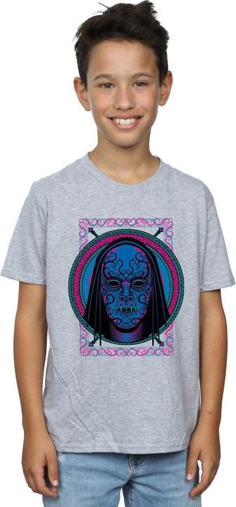 Actual product image Boys Neon Death Eater Mask T-Shirt (116)