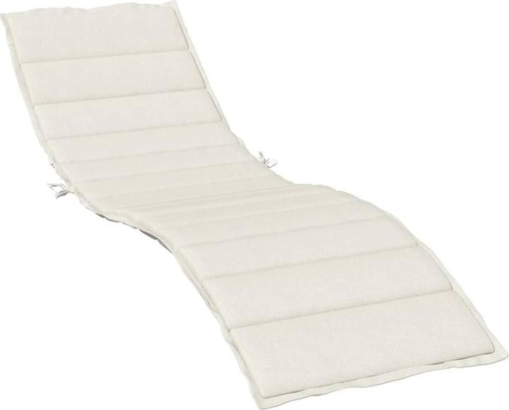 Actual product image VidaXL Sun lounger cushion fabric (200 x 50 x 4 cm)