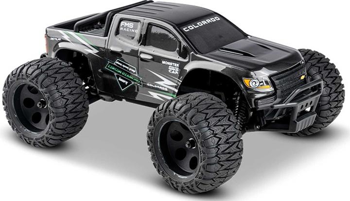 Produktbild FMS FMT24 Chevrolet COLORADO 1:24 schwarz - RTR 2.4GHz (RTR Ready-to-Run)
