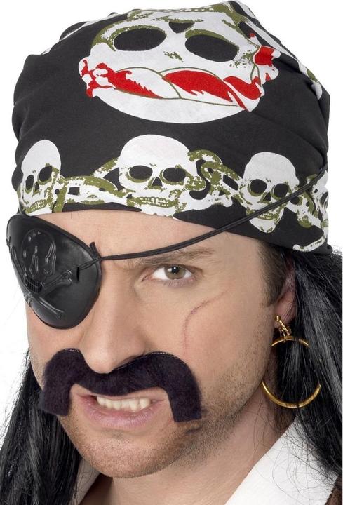 Image du produit Smiffys Foulard de pirate avec tête de mort