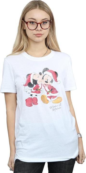 Produktbild Disney Mickey And Minnie Christmas Kiss TShirt (XL)